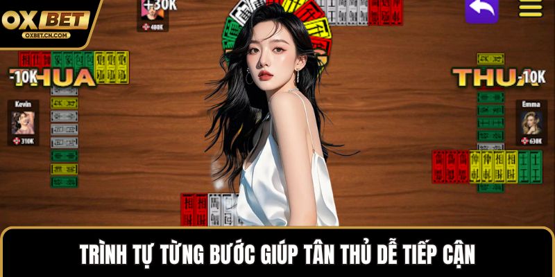 Trình tự từng bước giúp tân thủ dễ tiếp cận